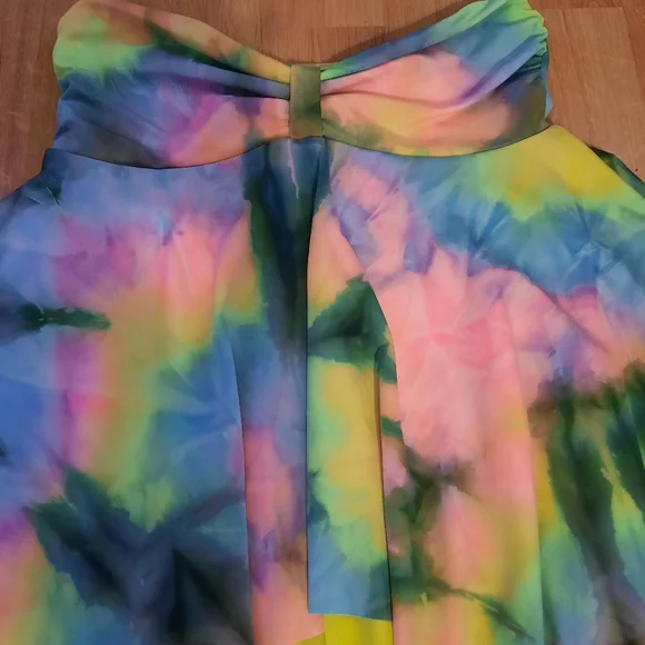 Adorable Boho Colorful Tube Top - Picture 2 of 3